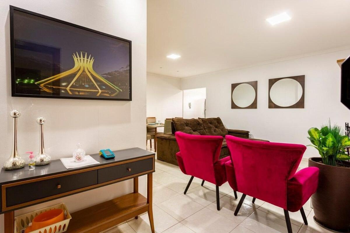 Ap 85M2 , 2Qts Com Suite , Estacionamento, Cozinha Completa , Wi-Fi 500Mb , Jr Catito Brasilia Esterno foto