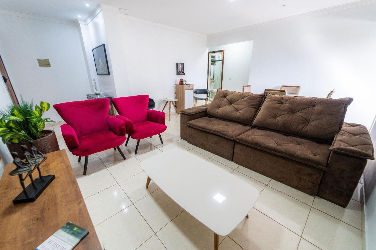 Ap 85M2 , 2Qts Com Suite , Estacionamento, Cozinha Completa , Wi-Fi 500Mb , Jr Catito Brasilia Esterno foto