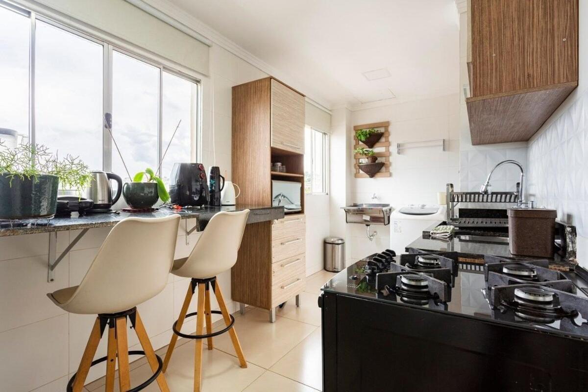 Ap 85M2 , 2Qts Com Suite , Estacionamento, Cozinha Completa , Wi-Fi 500Mb , Jr Catito Brasilia Esterno foto